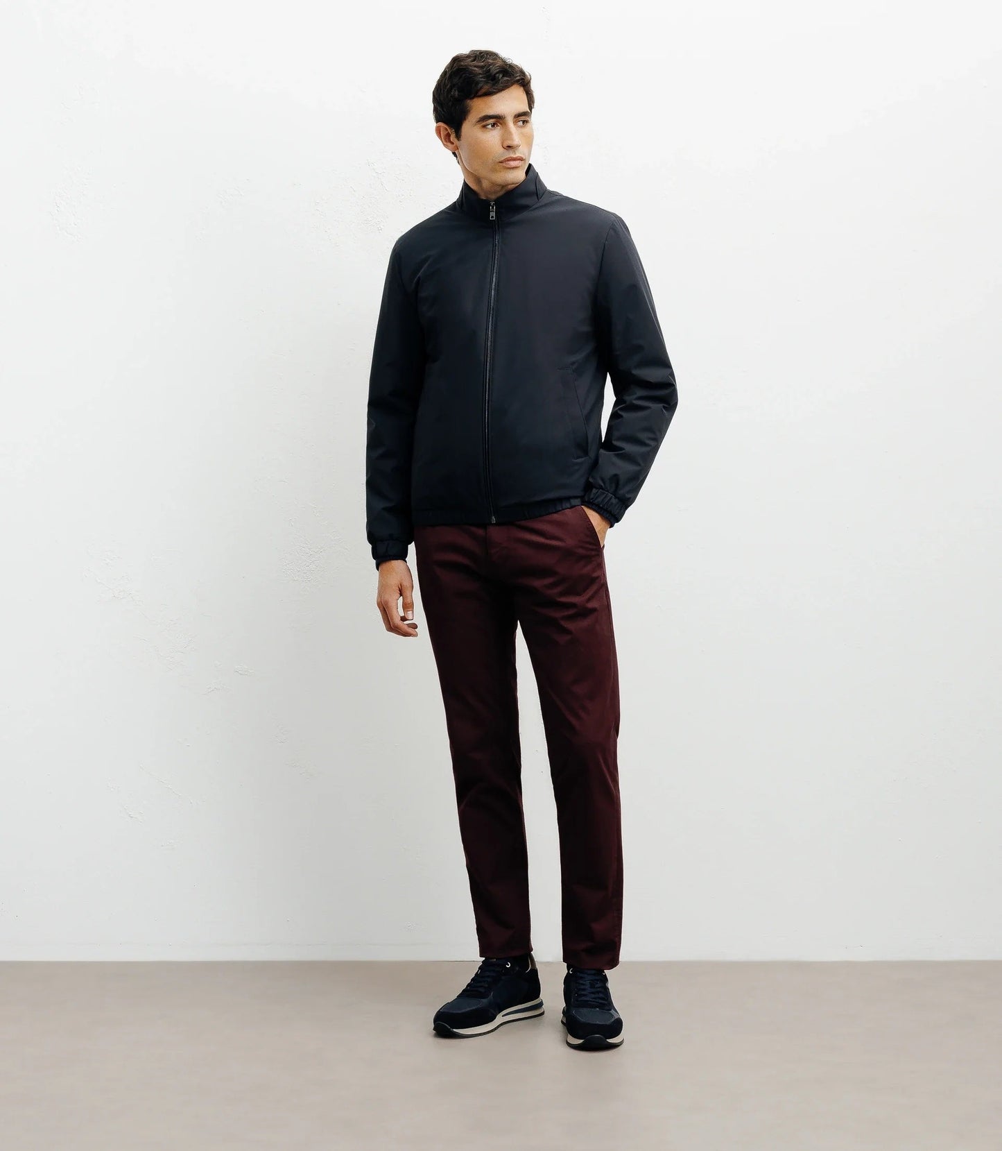 Blouson homme col chemise