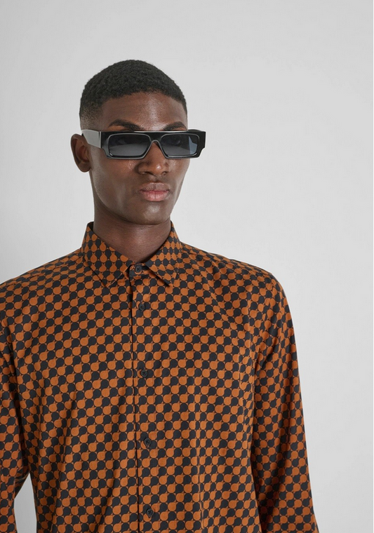 Chemise homme imprimé géométrique Antony Morato