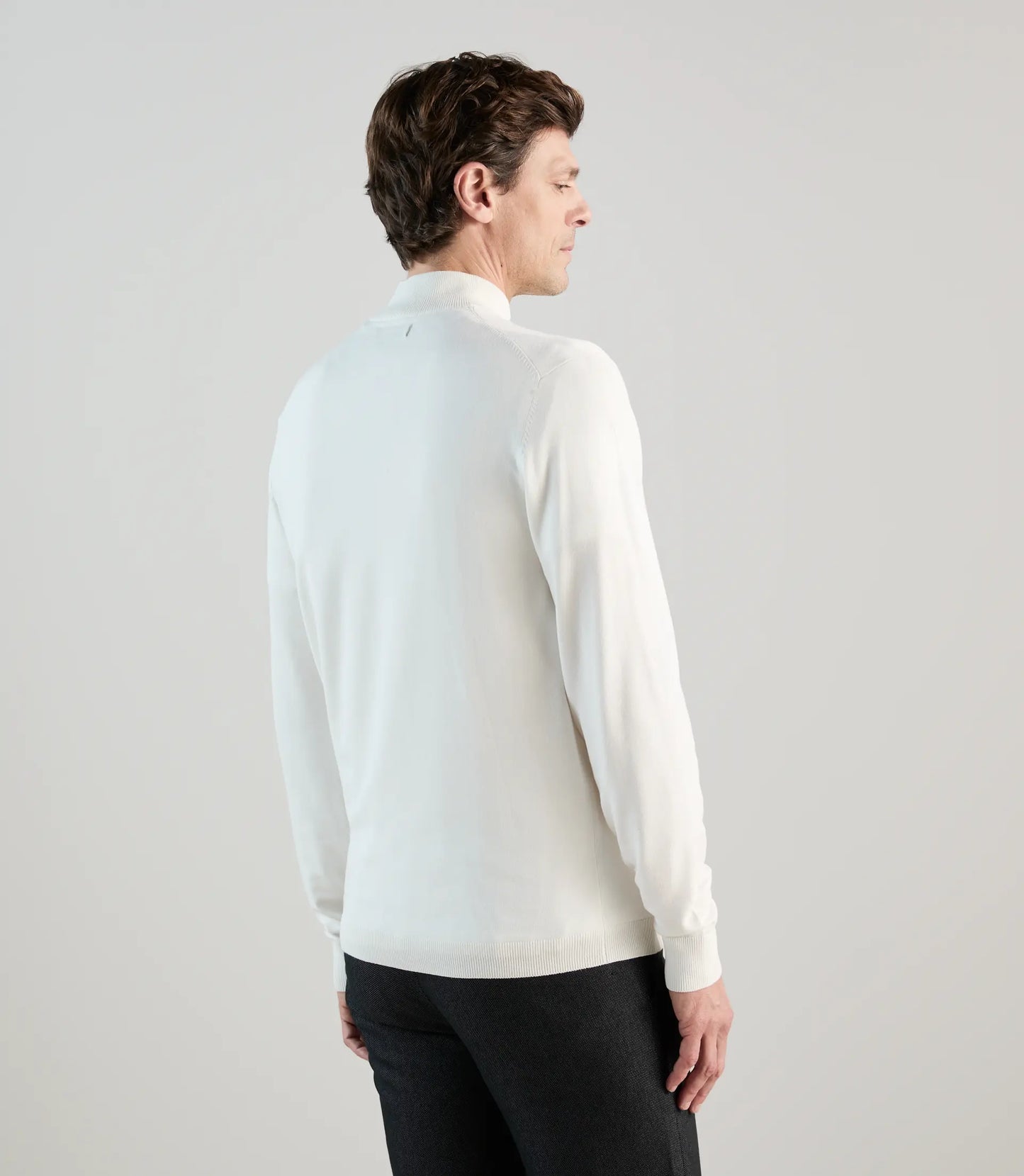 Pull homme IZAC demi-zip – Col montant