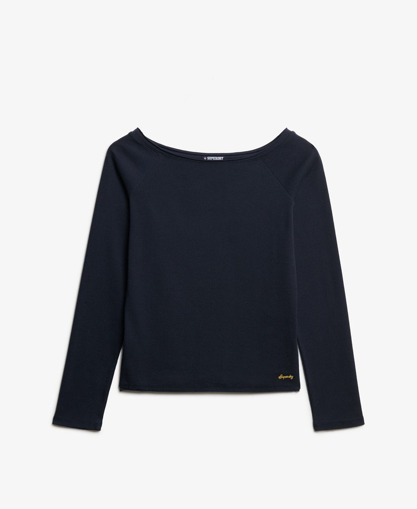 T-shiert femme Top Bardot en Coton Bio