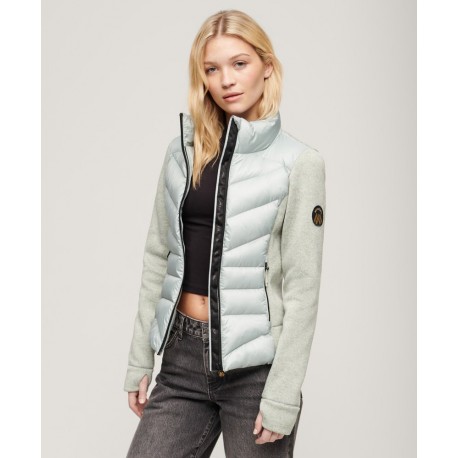 SUPERDRY Veste en maille Storm Hybrid sur cosmo-lepuy.fr