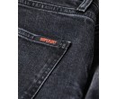 SUPERDRY Jean slim évasé taille mi-haute en coton biologique sur cosmo-lepuy.fr