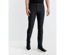 Pantalon chino armuré noir PERRY