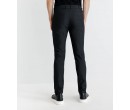 Pantalon chino armuré noir PERRY