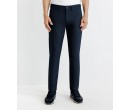 Pantalon chino armuré marine PERRY