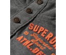 SUPERDRY Vintage Athletic Henley Jumper sur cosmo-lepuy.fr