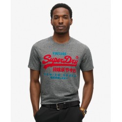 SUPERDRY T-shirt Duo Vintage Logo sur cosmo-lepuy.fr