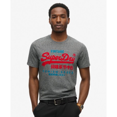 SUPERDRY T-shirt Duo Vintage Logo sur cosmo-lepuy.fr