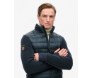 SUPERDRY Bomber Storm Fleece Hybrid sur cosmo-lepuy.fr