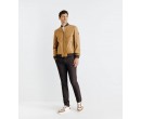 Blouson col teddy camel IZAC