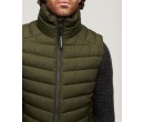 SUPERDRY Veste sans manches en tweed Fuji sur cosmo-lepuy.fr