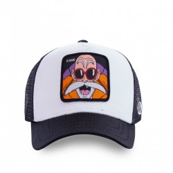 Casquette Trucker Dragon Ball Z Tortue Geniale Snapback Blanc Capslab sur cosmo-lepuy.fr