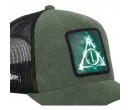 Casquette Trucker velours côtelé Harry Potter Snapback Kaki - Capslab sur cosmo-lepuy.fr