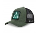 Casquette Trucker velours côtelé Harry Potter Snapback Kaki - Capslab sur cosmo-lepuy.fr