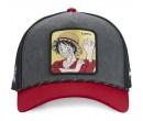 Casquette Trucker One Piece Luffy Snapback - Noire - Capslab sur cosmo-lepuy.fr