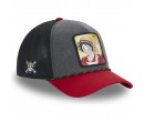 Casquette Trucker One Piece Luffy Snapback - Noire - Capslab sur cosmo-lepuy.fr