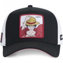 Casquette Baseball One Piece Luffy Snapback - Noire - Capslab sur cosmo-lepuy.fr