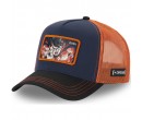 Casquette Trucker Dragon Ball Z Goku Snapback - Bleu - Capslab sur cosmo-lepuy.fr