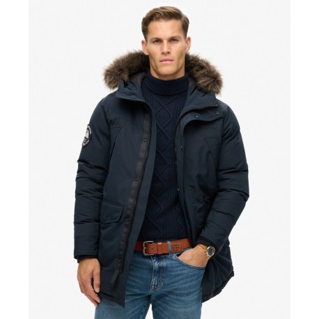 SUPERDRY Parka en fourrure synthétique Everest sur cosmo-lepuy.fr