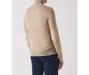 Pull col zippé camionneur beige BACARY