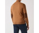 Pull col zippé camionneur camel BACARY