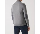 Pull col zippé camionneur gris BACARY