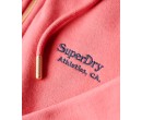 SUPERDRY Sweat à capuche zippé à logo Essential sur cosmo-lepuy.fr