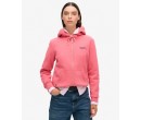 SUPERDRY Sweat à capuche zippé à logo Essential sur cosmo-lepuy.fr