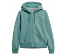 SUPERDRY Sweat à capuche zippé à logo Essential sur cosmo-lepuy.fr