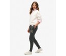 SUPERDRY Pantalon de survêtement slim à logo métallisé Luxe sur cosmo-lepuy.fr