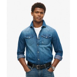 SUPERDRY Chemise western vintage sur cosmo-lepuy.fr