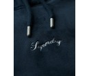 SUPERDRY Sweat à capuche ample en velours Country Club sur cosmo-lepuy.fr