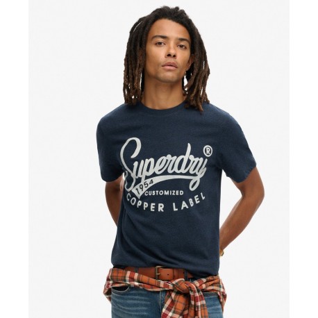 SUPERDRY T-shirt Copper Label Workwear sur cosmo-lepuy.fr