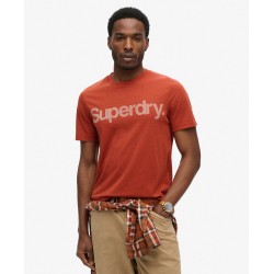 SUPERDRY T-shirt classique Core Logo sur cosmo-lepuy.fr