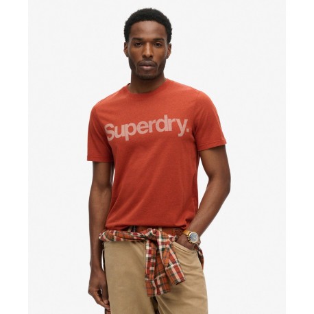 SUPERDRY T-shirt classique Core Logo sur cosmo-lepuy.fr