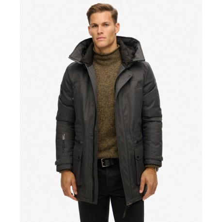 SUPERDRY Parka rembourrée City Tweed sur cosmo-lepuy.fr