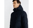 Parka longue marine IZAC