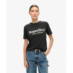 SUPERDRY T-shirt décontracté Metallic Venue sur cosmo-lepuy.fr