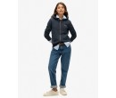 SUPERDRY Sweat à capuche zippé à logo Essential sur cosmo-lepuy.fr