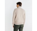 IZAC Pull col roulé beige sur cosmo-lepuy.fr