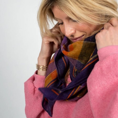 BILLYBELT Foulard 100% laine Victoire sur cosmo-lepuy.fr