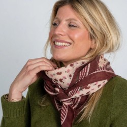 BILLYBELT Foulard 100% laine Amélie sur cosmo-lepuy.fr