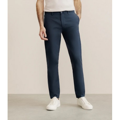 Pantalon chino slim marine IZAC