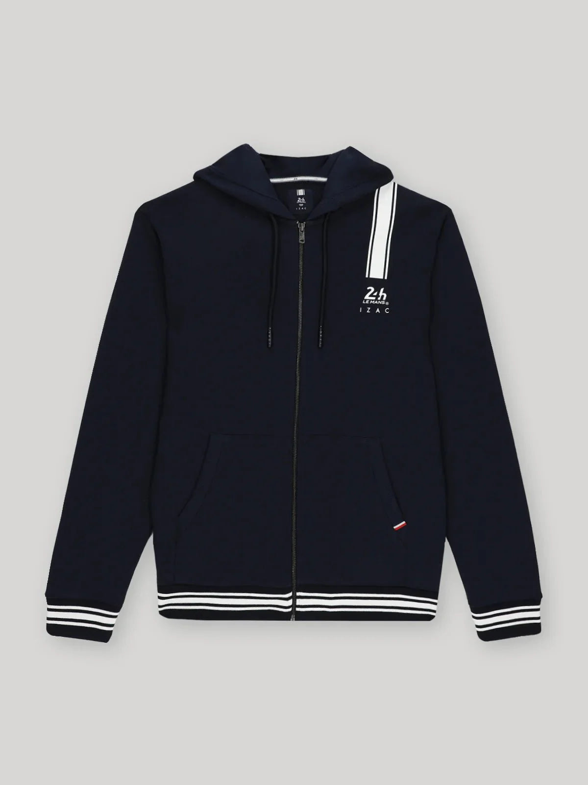 Gilet zippé marine 24H Le Mans x IZAC