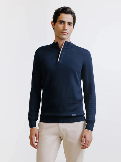 Pull col camionneur marine IZAC