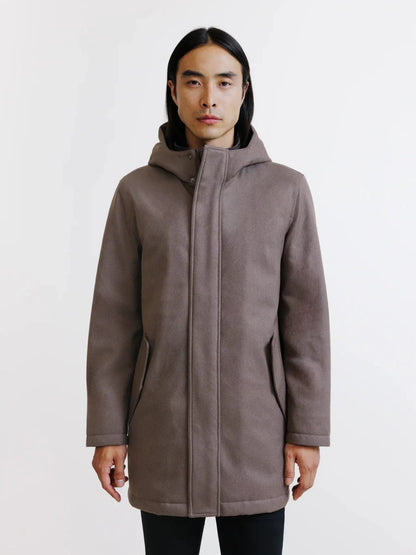 Parka city taupe Izac