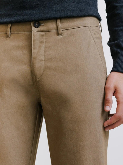 Pantalion casual taupe Izac