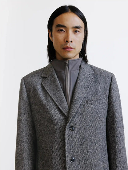 Manteau à parmenture amovible IZAC