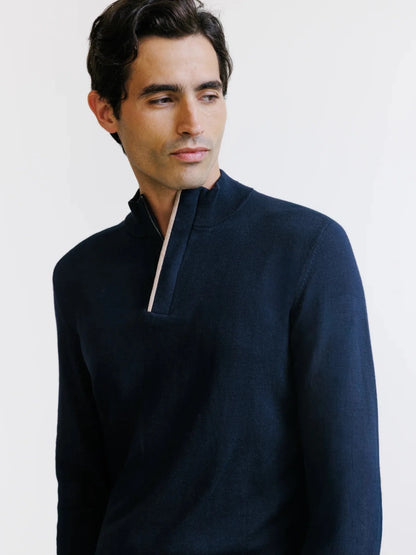 Pull col camionneur marine IZAC