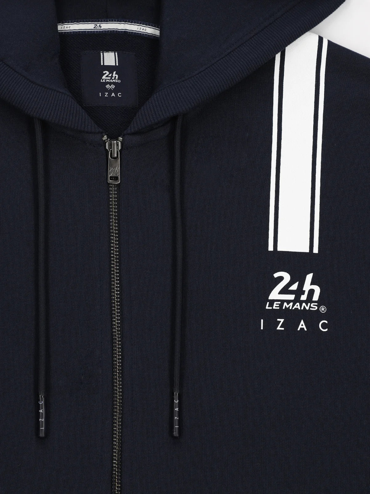Gilet zippé marine 24H Le Mans x IZAC